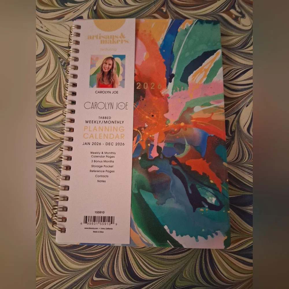 Two 2026 Daily Planners Brand NEW By BLUE SKY